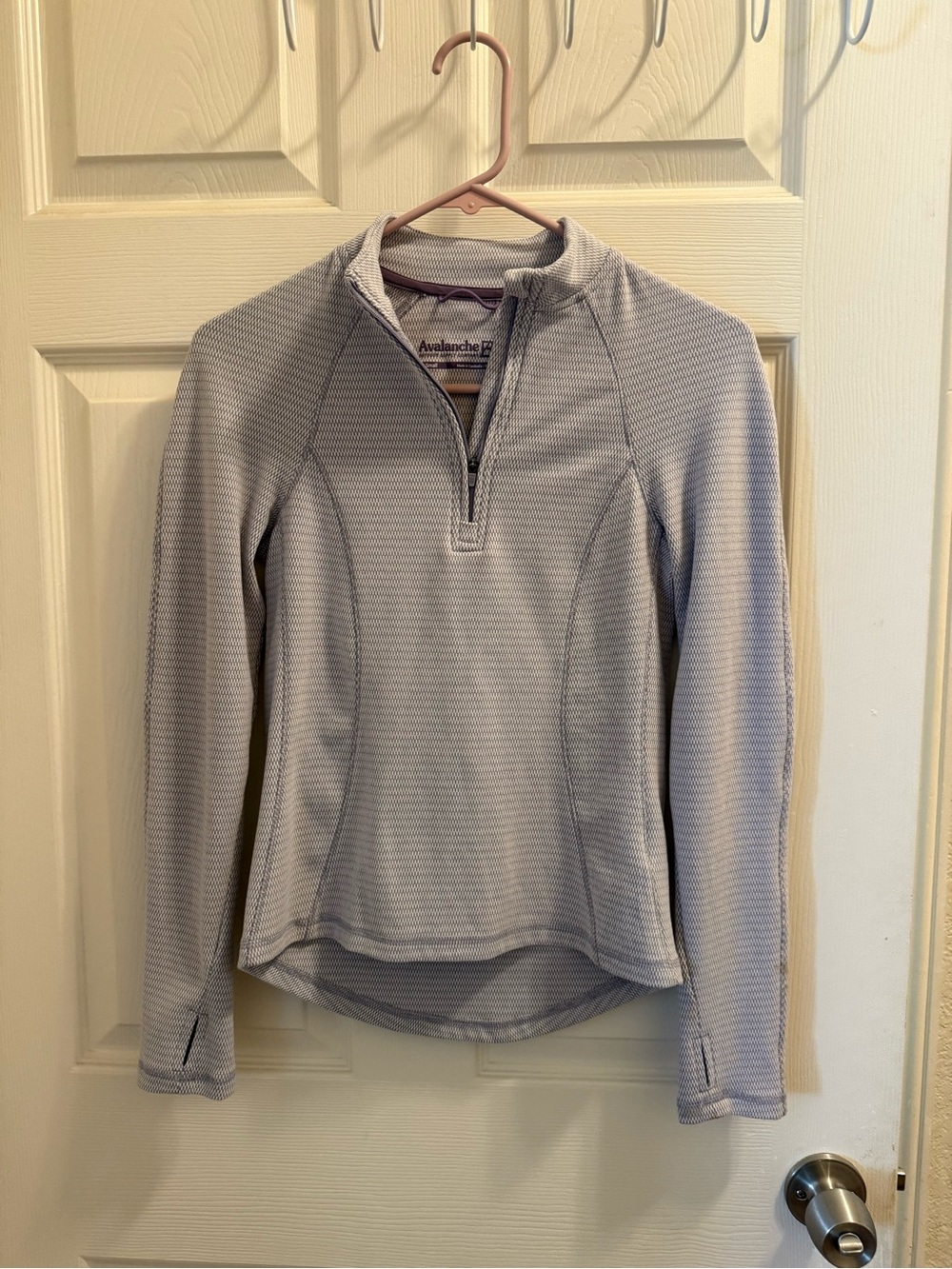 Avalanche Light purple Quarter-Zip Women's Performance Top